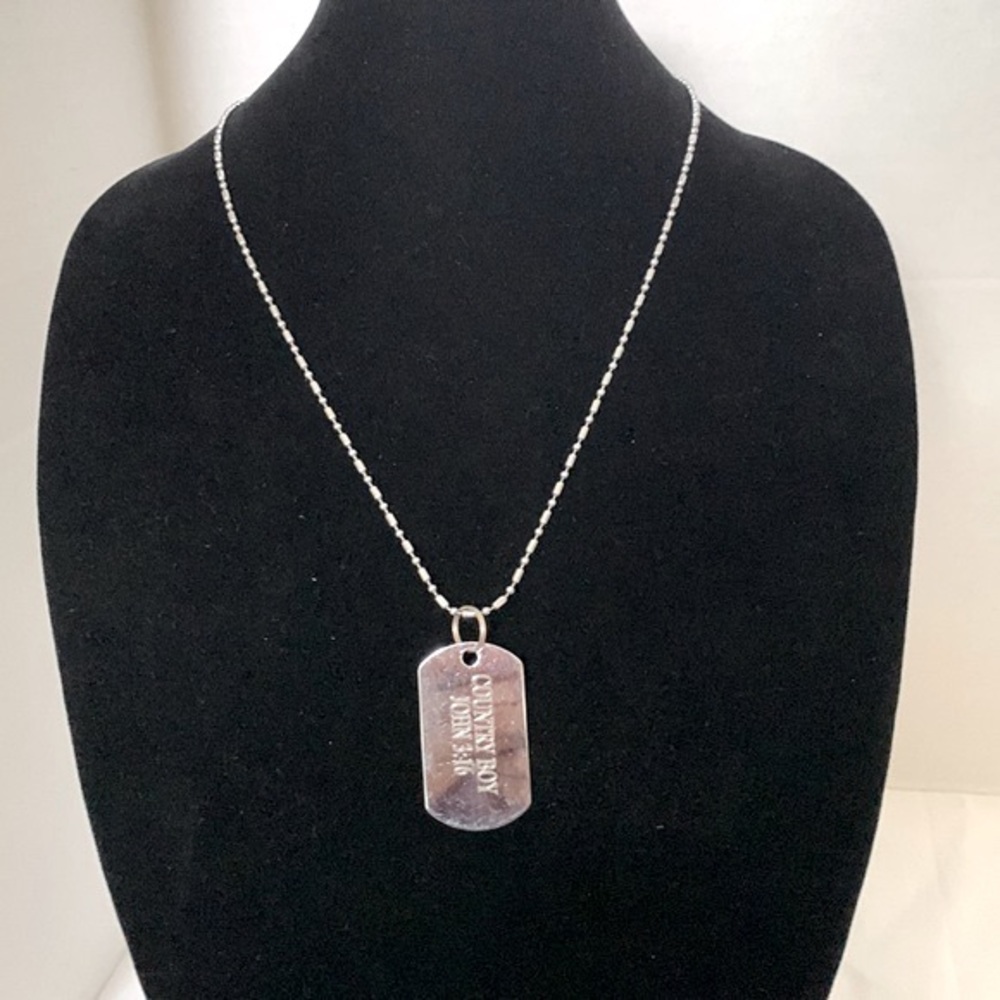 Country boy necklace